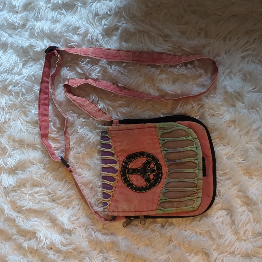 Boho style crossbody bag